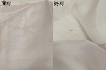 平和屋着物●紅花紬　米沢　霞文　正絹　逸品　DABI9650ud