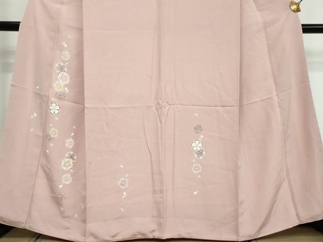 平和屋着物●訪問着　舞花文　正絹　逸品　未使用　DABI9651ud