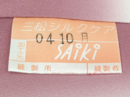 平和屋着物●訪問着　舞花文　正絹　逸品　未使用　DABI9651ud