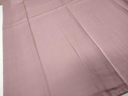 平和屋着物●上質な色無地　葡萄鼠色　鈴乃屋扱い　正絹　逸品　未使用　DABI9665ud