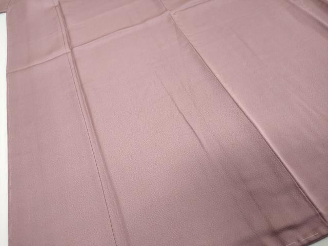 平和屋着物●上質な色無地　葡萄鼠色　鈴乃屋扱い　正絹　逸品　未使用　DABI9665ud