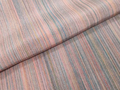 平和屋着物●長襦袢　無双仕立て　霞文　正絹　逸品　DABI9676ud
