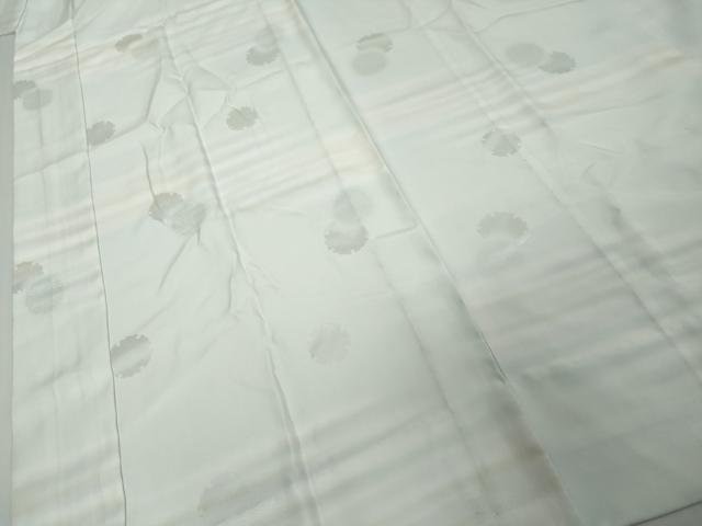 平和屋着物●長襦袢　無双仕立て　雪輪地紋　暈し染め　正絹　逸品　DABI9677ud