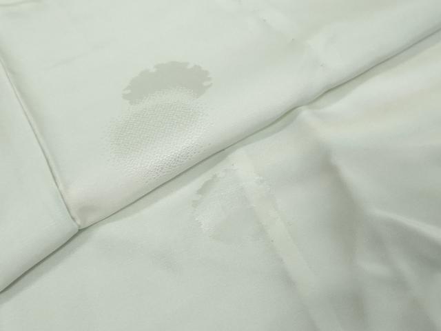 平和屋着物●長襦袢　無双仕立て　雪輪地紋　暈し染め　正絹　逸品　DABI9677ud