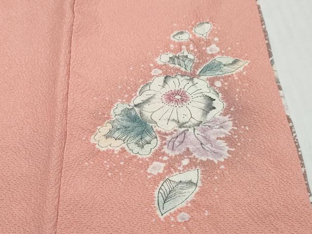 平和屋着物●越後十日町の一流染匠　桐屋・翠山工房　訪問着　辻が花　暈し染め　正絹　逸品　DABI9688ud