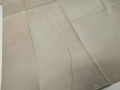 平和屋着物●染色作家　斉藤三才　小紋　霞文　正絹　逸品　未使用　DABI9692ud