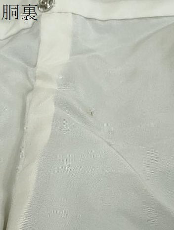 平和屋着物●上質な紬　利休鼠色　正絹　逸品　DABI9698ud