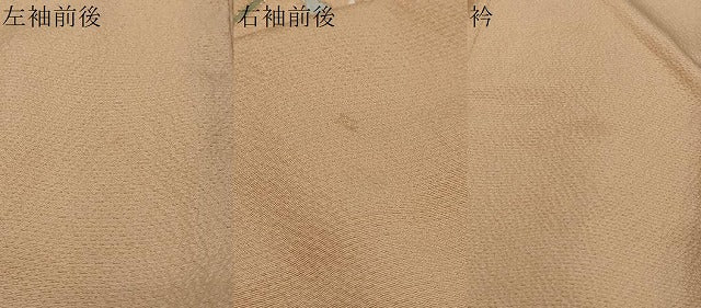 平和屋着物●訪問着　草花文　暈し染め　金彩　正絹　逸品　DABI9703ud