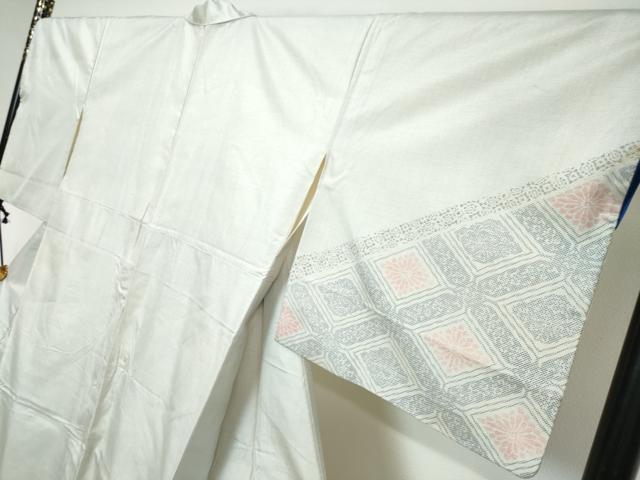 平和屋着物●本場大島紬　訪問着　吉祥花文　正絹　逸品　DABI9727ud