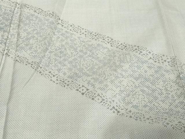平和屋着物●本場大島紬　訪問着　吉祥花文　正絹　逸品　DABI9727ud
