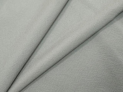 平和屋着物●上質な色無地　絹鼠色　正絹　逸品　DABI9813ud