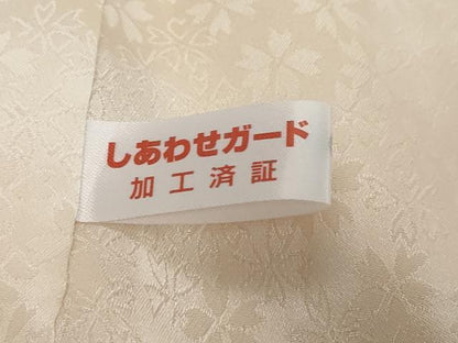 平和屋着物●豪華振袖　流水手毬草花文　金彩　正絹　逸品　DABI9864ud
