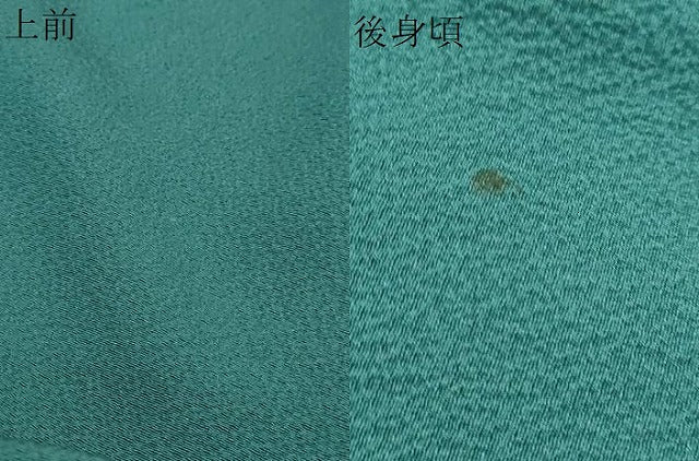 平和屋着物●染色作家　草野一騎監修　色無地　天鵞絨色　正絹　逸品　DABI9881ud