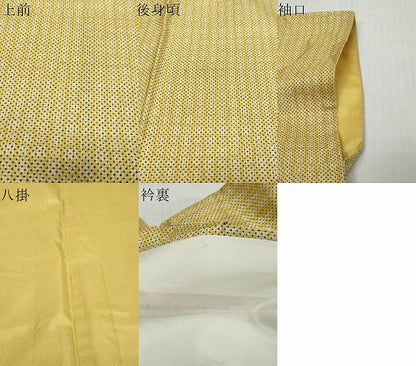 平和屋着物●本場大島紬　一元絣　抽象文様　正絹　逸品　DABI9900ud