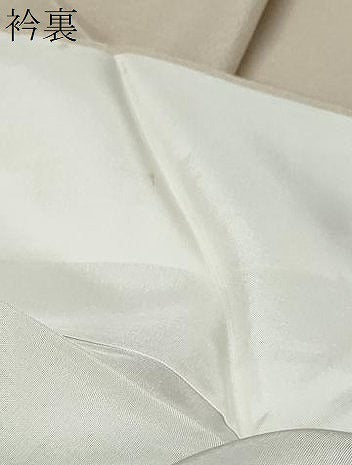 平和屋着物●豪華色留袖　作家物　駒刺繍　雪輪群鶴草花文　金彩　正絹　逸品　DABI9908ud