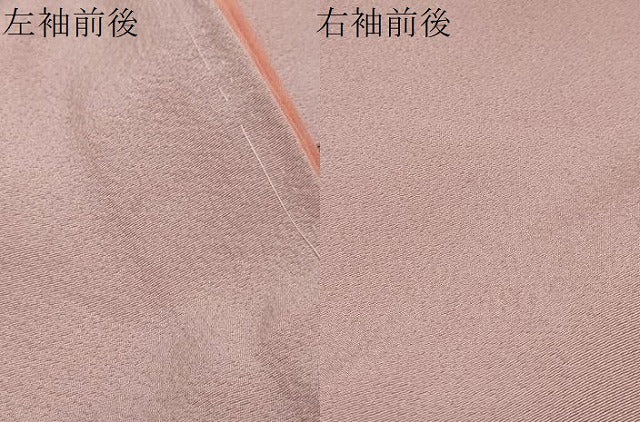 平和屋着物●訪問着　友禅　枝花文　暈し染め　正絹　逸品　未使用　DABI9920ud