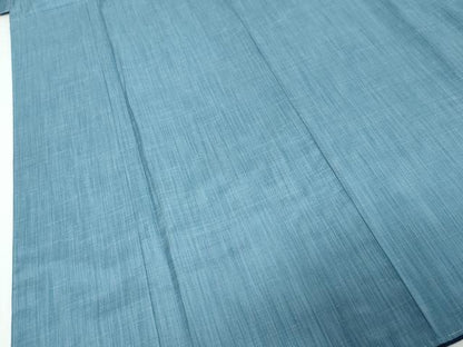 平和屋着物●洗える最高級着物　＜英＞はなぶさ謹製　小紋　アンサンブル　霞文　洗える着物　未使用　DABI9936ud