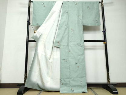 平和屋着物●京の名門・菱屋六右ェ門　紬　玩具文　正絹　逸品　DABI9971ud