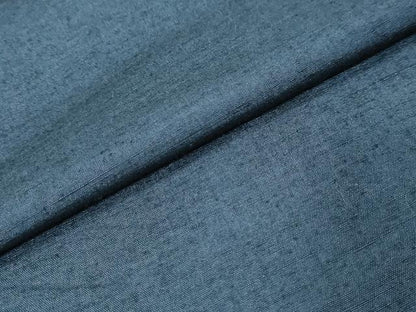 平和屋着物●男性　紬　紺色　正絹　逸品　DABI9980ud