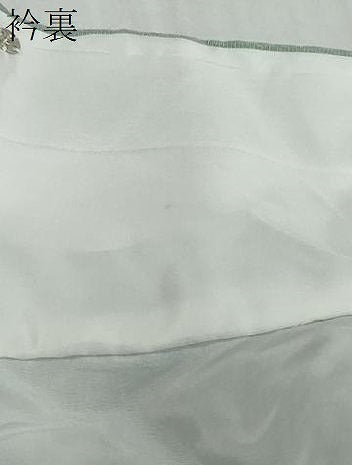 平和屋着物●ファッションデザイナー　HIROKO KOSHINO　コシノヒロコ監修　色無地　山葵色　正絹　逸品　DABI9995ud