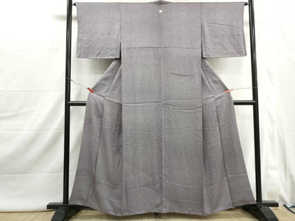 平和屋着物■江戸小紋　鮫小紋柄　正絹　逸品　DABJ0004qa