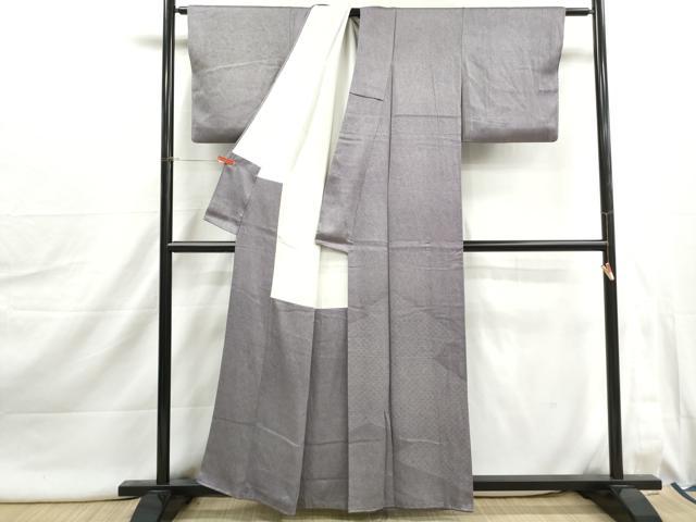 平和屋着物■江戸小紋　鮫小紋柄　正絹　逸品　DABJ0004qa
