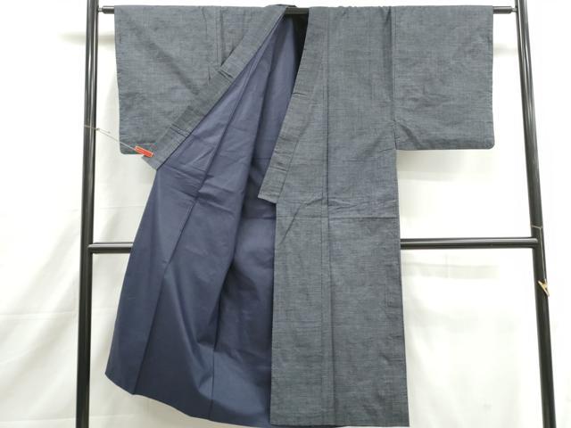 平和屋着物■男性　紬　亀甲柄　正絹　逸品　DABJ0017qa
