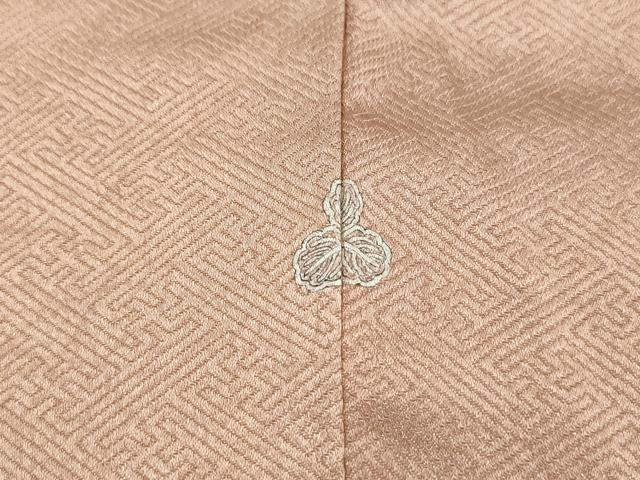 平和屋着物■訪問着　総刺繍　花籠文　椿　暈し染め　金糸　正絹　逸品　DABJ0042qa