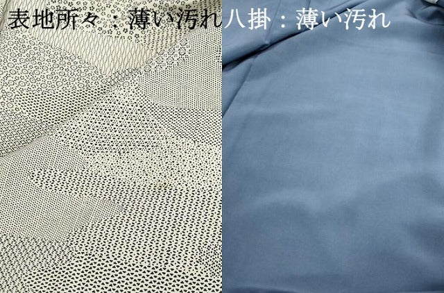 平和屋着物■江戸小紋　寄せ小紋柄　小花文　正絹　逸品　DABJ0053qa