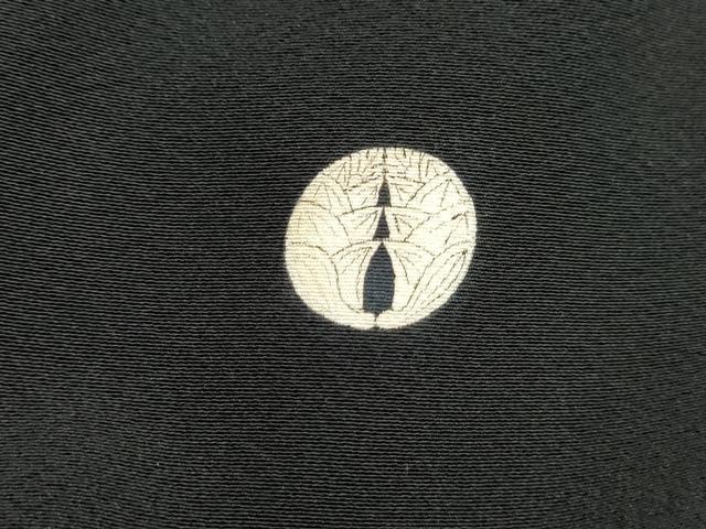 平和屋着物■豪華黒留袖　手描き　風景樹林文　暈し染め　正絹　逸品　DABJ0055qa