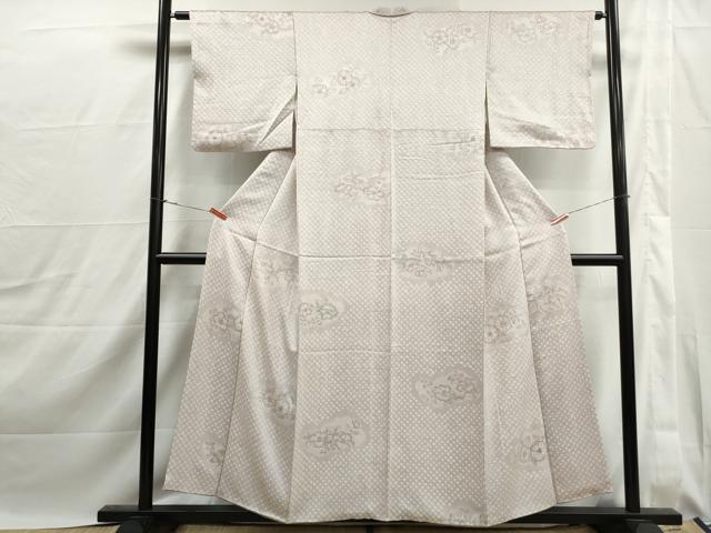 平和屋着物■上質な小紋　辻が花　絞り　正絹　逸品　DABJ0086qa
