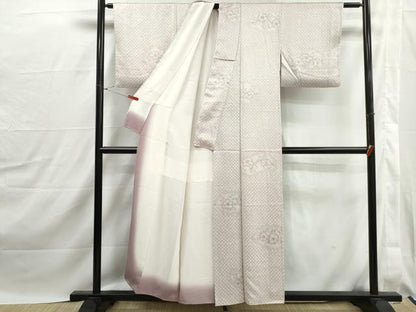 平和屋着物■上質な小紋　辻が花　絞り　正絹　逸品　DABJ0086qa