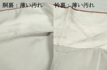 平和屋着物■江戸小紋　小花文　正絹　逸品　DABJ0089qa