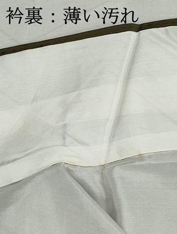 平和屋着物■上質な紬　舞花文　正絹　逸品　DABJ0095qa