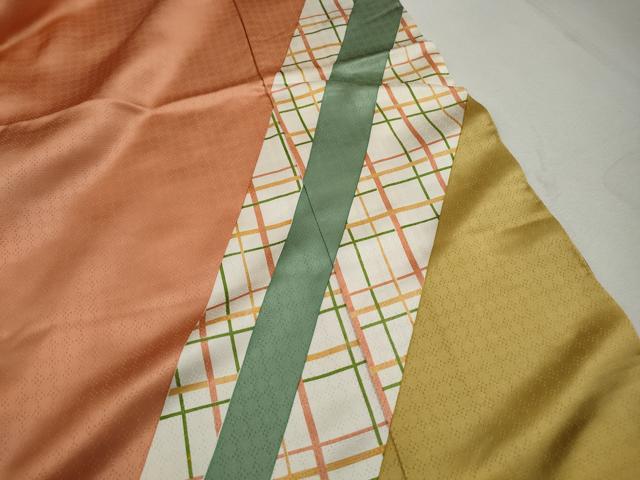 平和屋着物■訪問着　刺繍　地紙枝椿文　金彩　仮絵羽　逸品　未使用　DABJ0115qa
