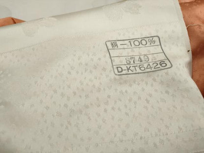 平和屋着物■訪問着　刺繍　地紙枝椿文　金彩　仮絵羽　逸品　未使用　DABJ0115qa