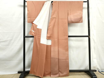 平和屋着物■訪問着　江戸小紋　霞文　鮫小紋柄　暈し染め　正絹　逸品　DABJ0149qa