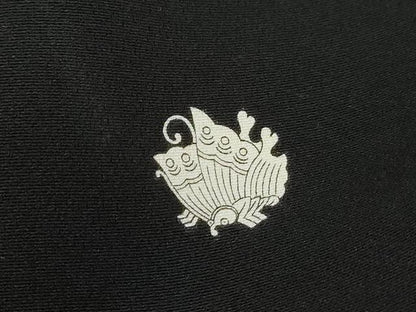 平和屋着物■豪華黒留袖　寿光織　作家物　吉祥宝船　暈し染め　金彩　正絹　逸品　DABJ0164qa
