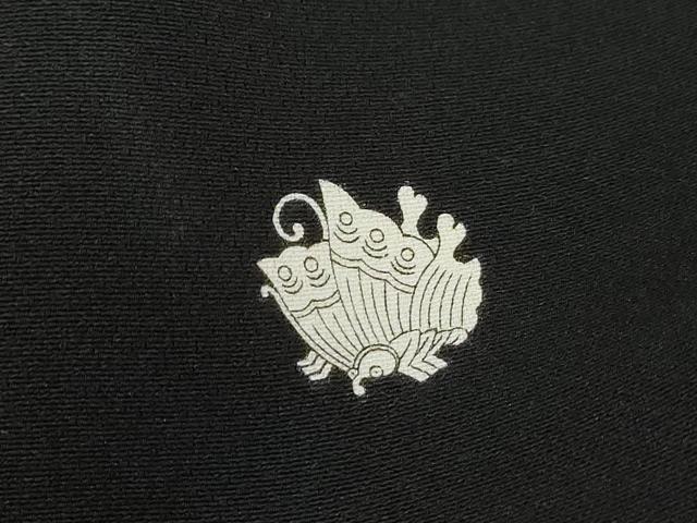 平和屋着物■豪華黒留袖　寿光織　作家物　吉祥宝船　暈し染め　金彩　正絹　逸品　DABJ0164qa