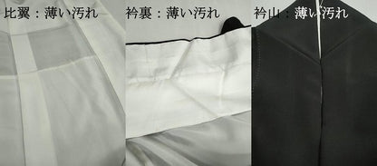 平和屋着物■豪華黒留袖　立波群鶴文　金銀彩　正絹　逸品　DABJ0172qa