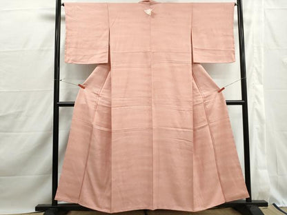 平和屋着物■上質な小紋　霞草花地紋　暈し染め　正絹　逸品　DABJ0199qa