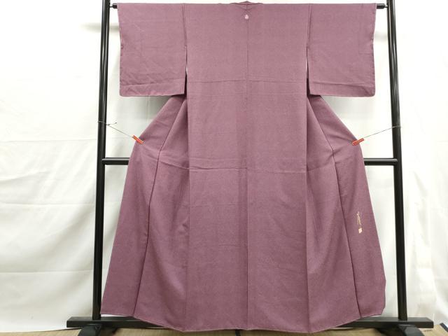 平和屋着物■江戸小紋　作家物　鮫小紋柄　正絹　逸品　DABJ0214qa