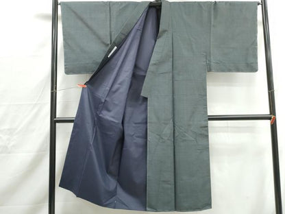 平和屋着物■男性　本場大島紬　100亀甲　総詰め　正絹　逸品　DABJ0220qa