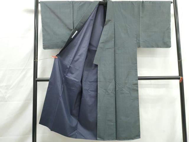 平和屋着物■男性　本場大島紬　100亀甲　総詰め　正絹　逸品　DABJ0220qa