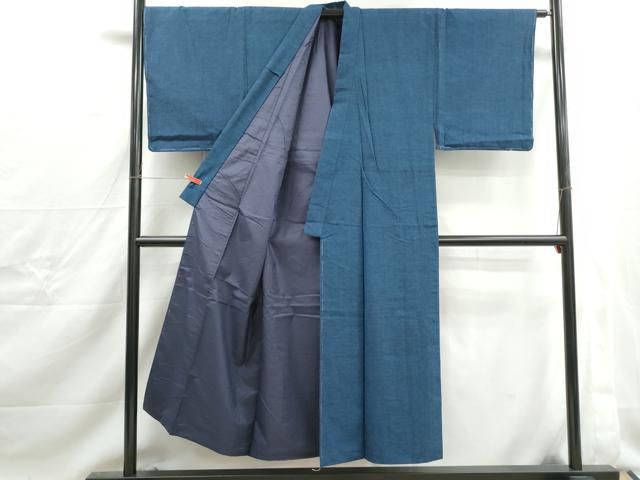 平和屋着物■男性　紬　霞文　正絹　逸品　DABJ0221qa
