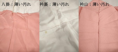 平和屋着物■中国三大刺繍　スワトウ刺繍　汕頭刺繍　無地絵羽訪問着　檜扇花地紋　宍色　正絹　逸品　DABJ0251qa