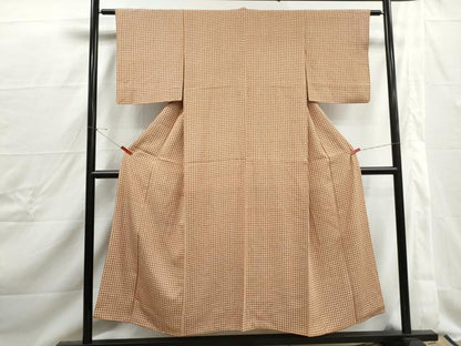 平和屋着物■江戸小紋　梅鉢文　やまと誂製　正絹　逸品　DABJ0259qa