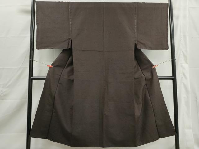 平和屋着物■男性　紬　霞文　正絹　逸品　DABJ0326qa