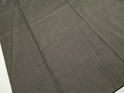 平和屋着物■男性　本場大島紬　亀甲柄　正絹　逸品　DABJ0329qa