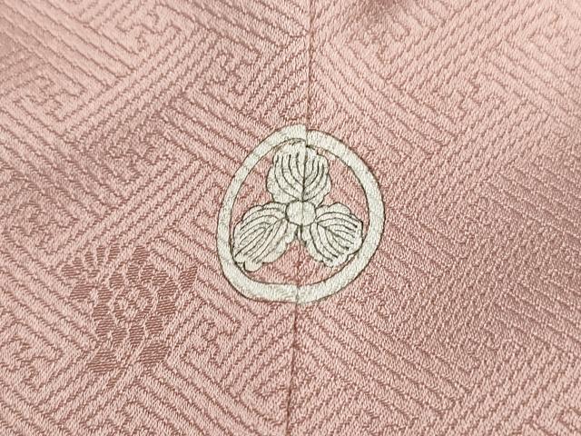 平和屋着物■訪問着　草花文　椿　暈し染め　正絹　逸品　DABJ0337qa